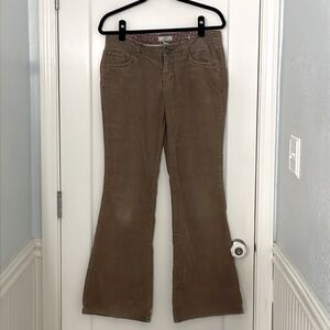 Brown corduroy pants